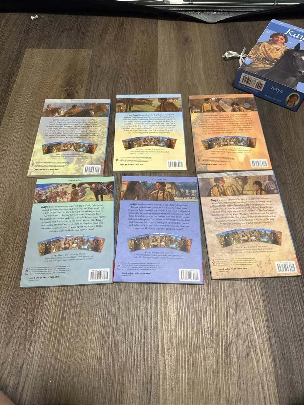 KAYA: 1764 (AMERICAN GIRL) By Janet Shaw & Bill Farnsworth With Game Pieces